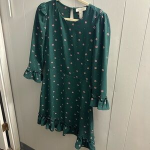 Forever 21 Floral Print Midi Dress